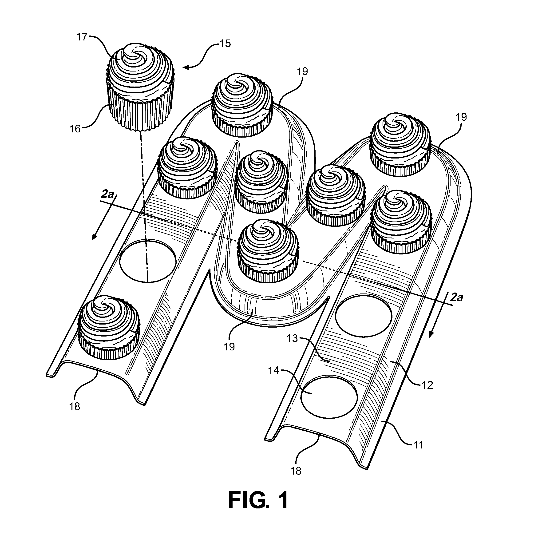 Food Item Support and Method of Displaying a Food Item