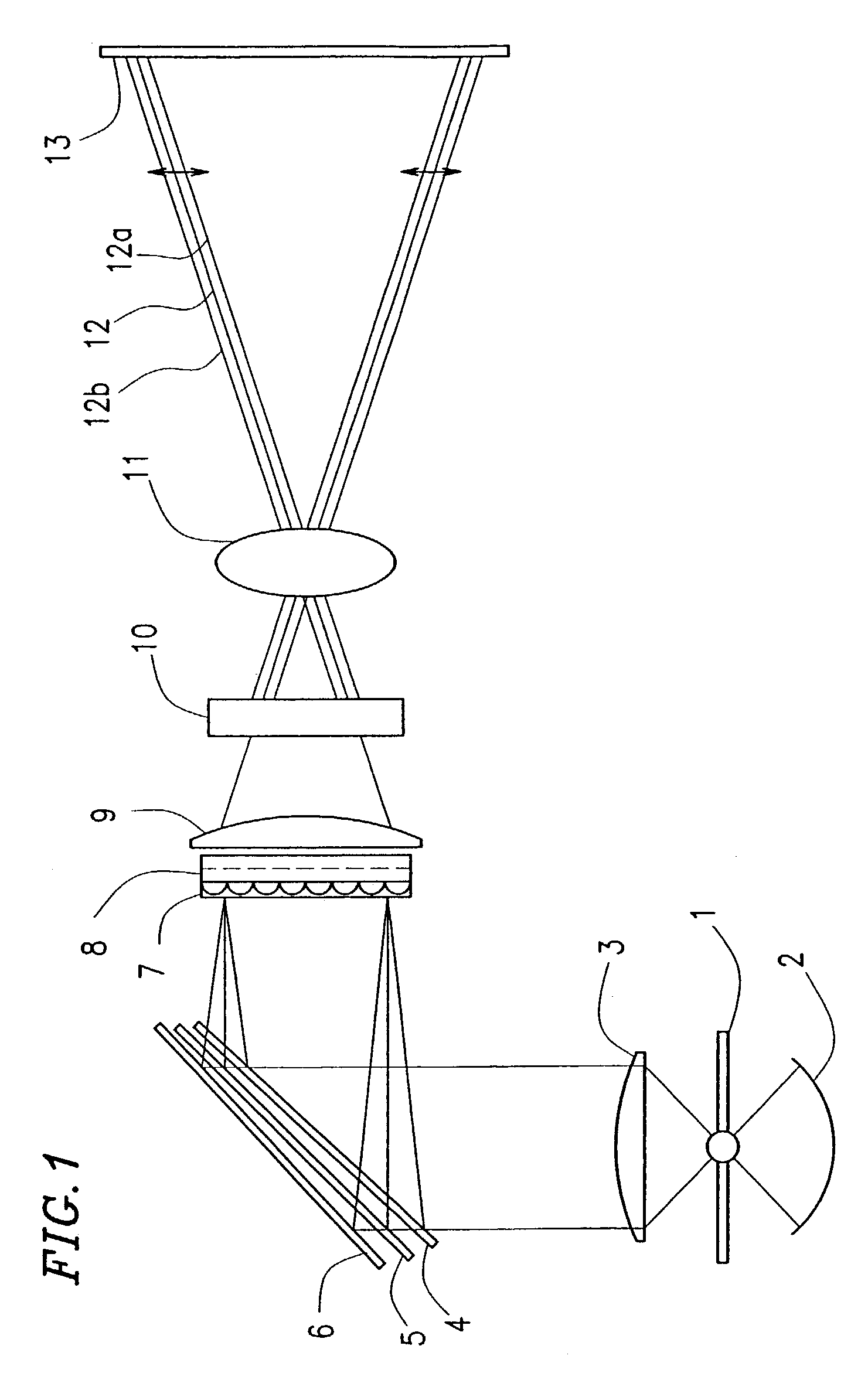 Optical display system and optical shifter