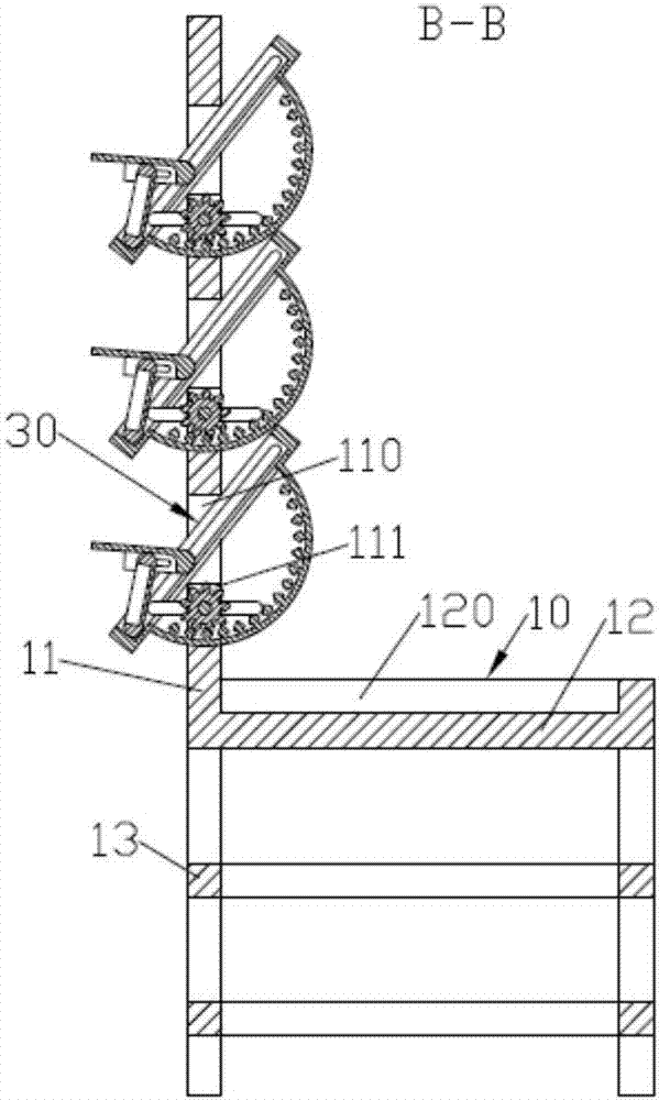 Rotary conveying type metal piece spot check station