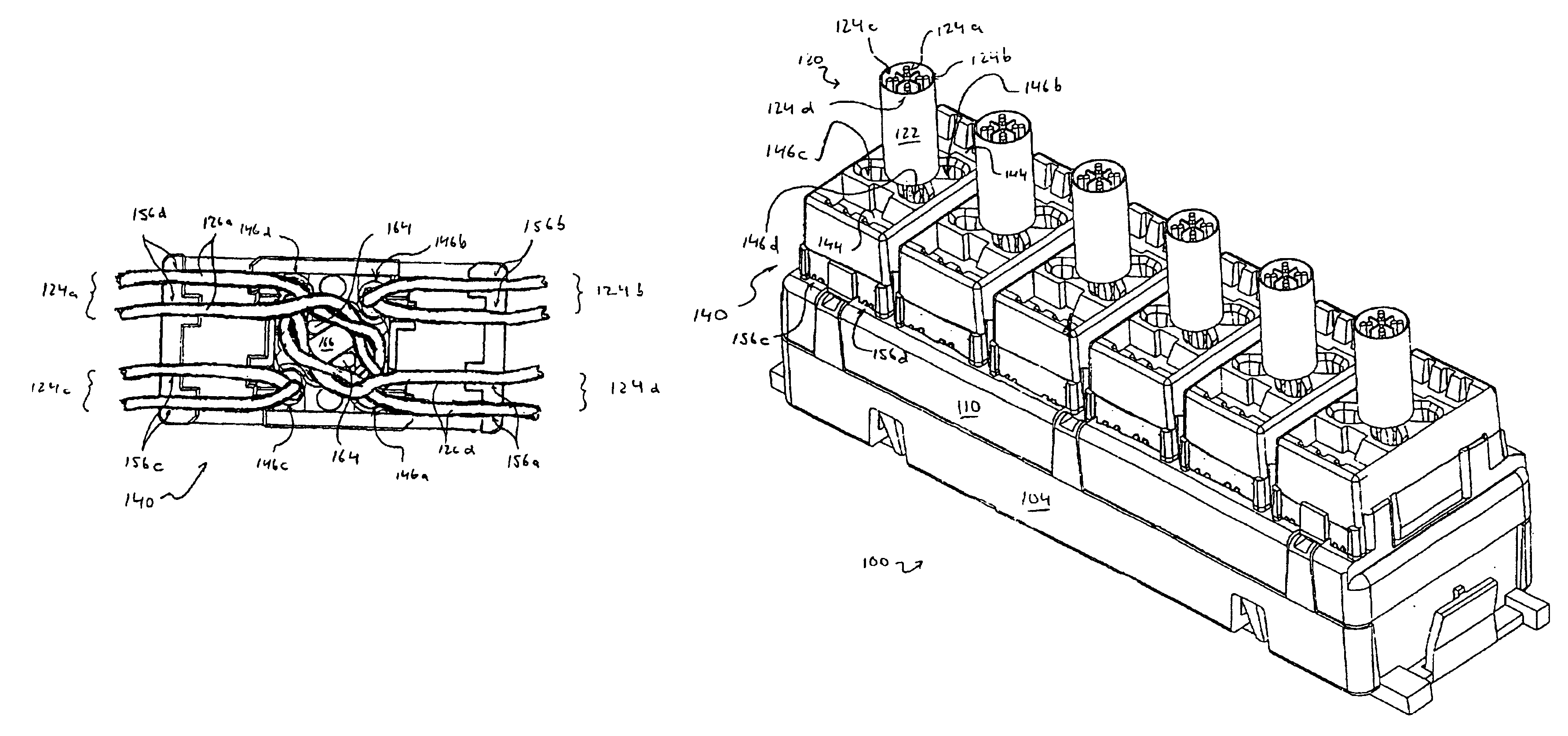 Back-end variation control cap for use with a jack module