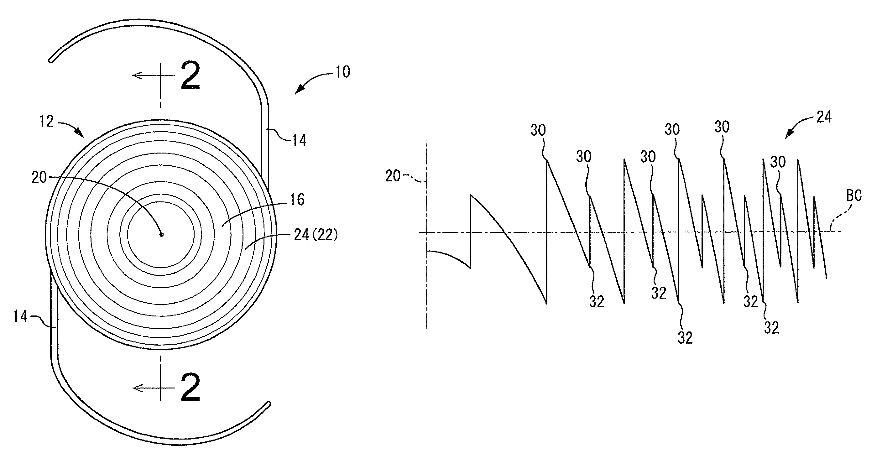 Method for manufacturing aphakic intraocular lens