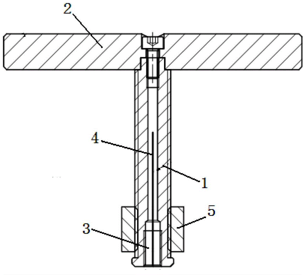 Dismounting and mounting tool for stud bolt