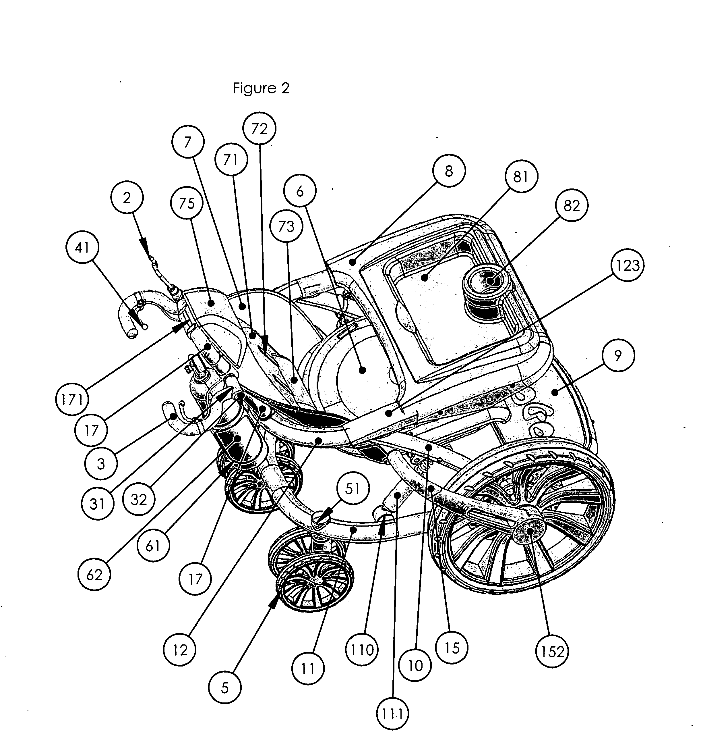 Adjustable adult mobility device