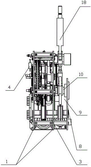 Electric spring-operated mechanism