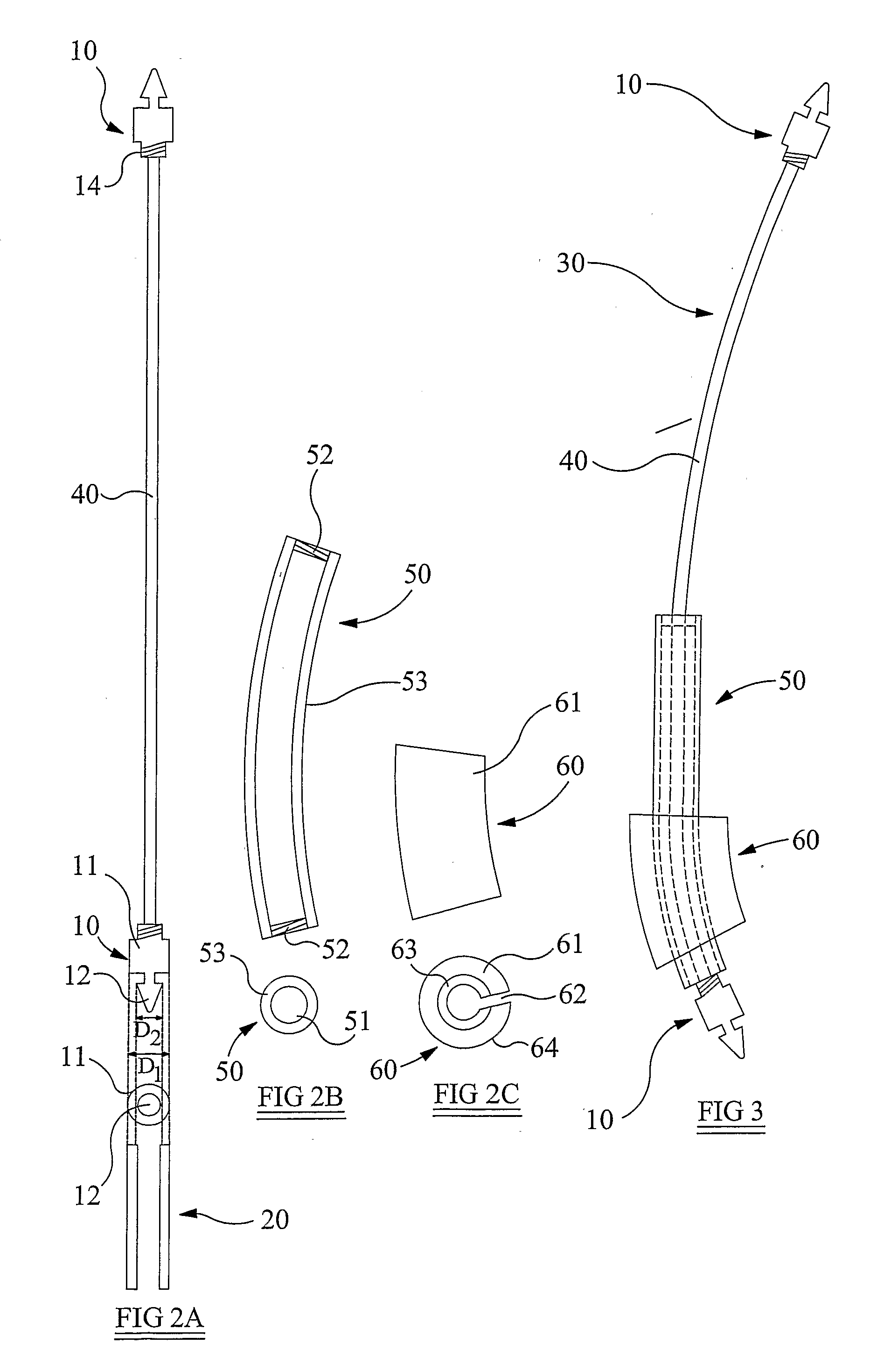 Tunnelling Instrument for Subcutaneously Placing an Article, and Method of Use of Said Instrument