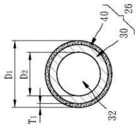 Billiard cue forelimb capable of reducing batting deflection curvature