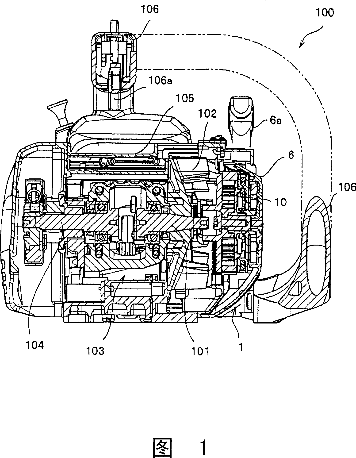 Engine starting device