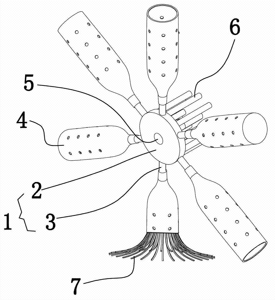 Node assembly type fishing bank