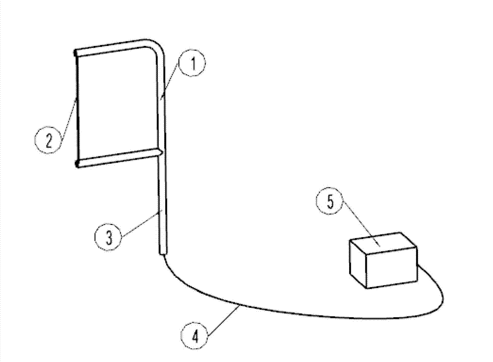 Electro-thermic working tool used for evanescent casting model