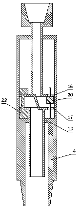 Hydraulic supercharged jet flow drilling tool