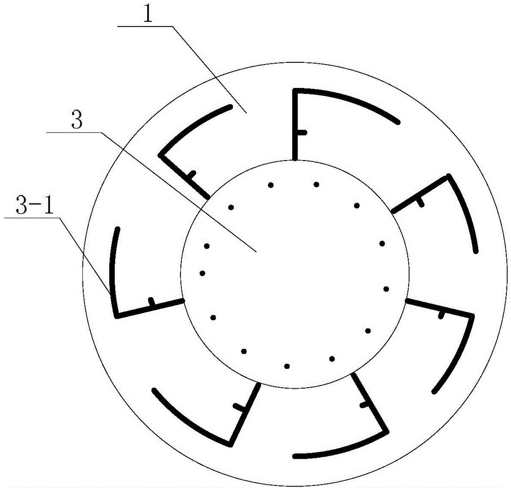 F-type loading improvement floor broadband omnidirectional circular polarization printing antenna