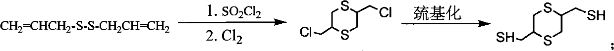 Method for preparing 2,5-dimercapto-methyl-1,4-dithiane