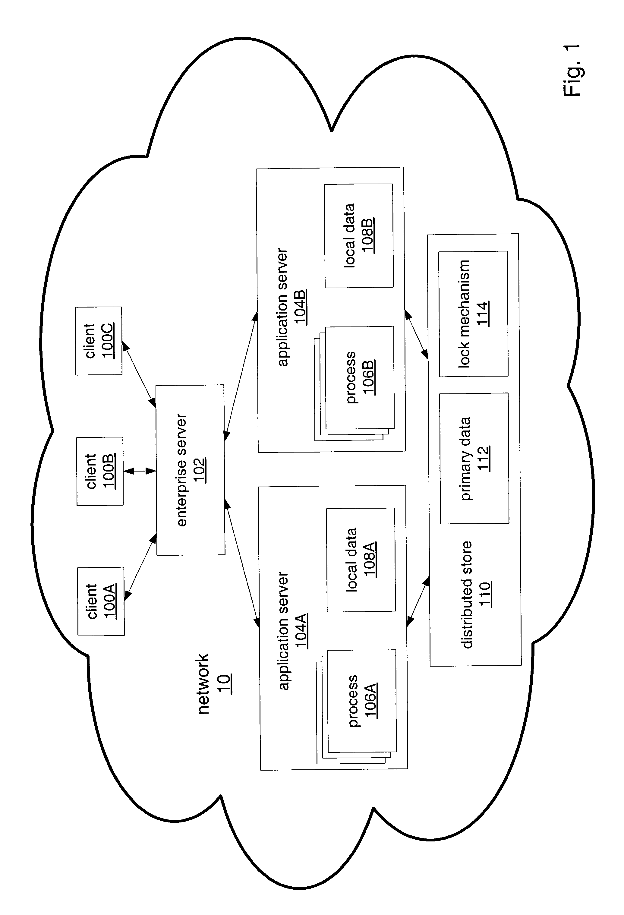 Lock holding multi-threaded processes for distibuted data systems