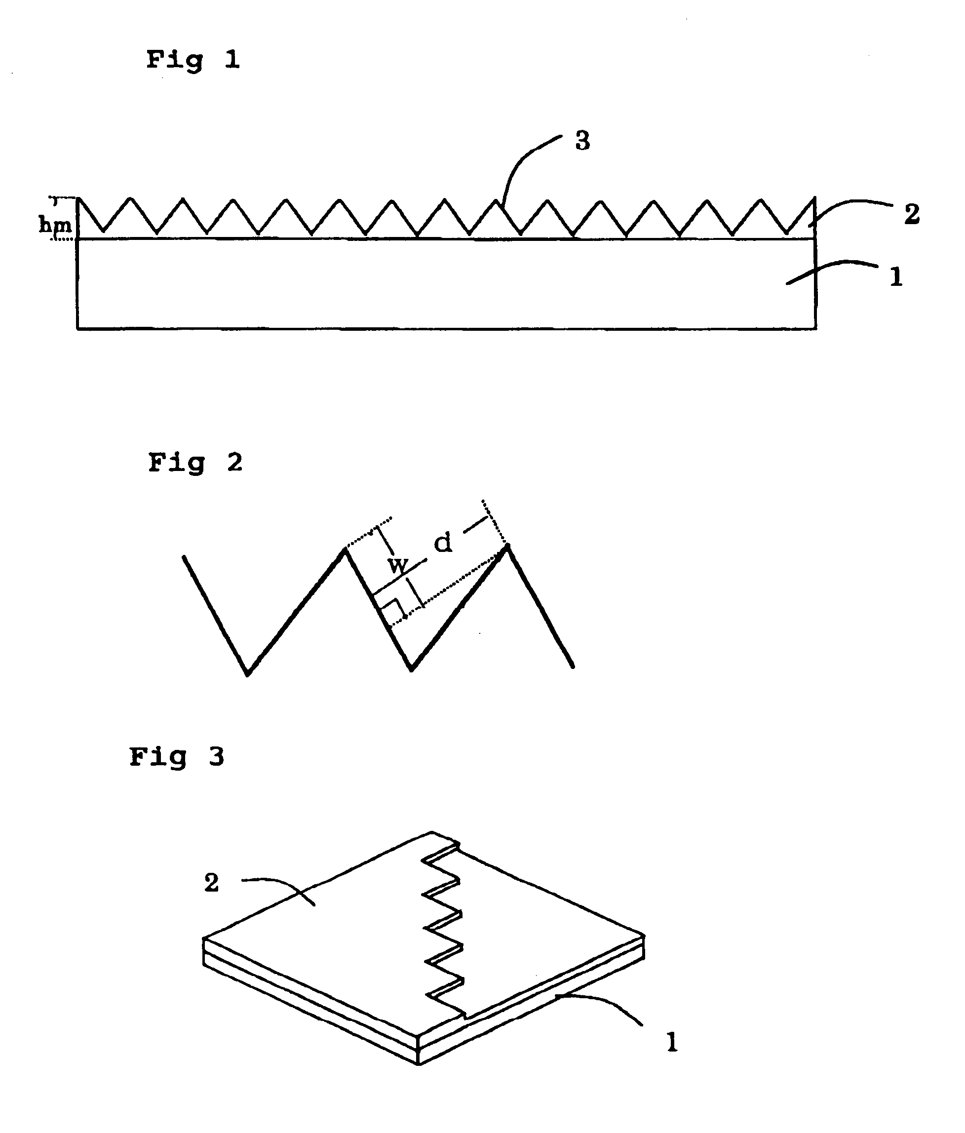 Echelon diffraction grating and optical waveguide element