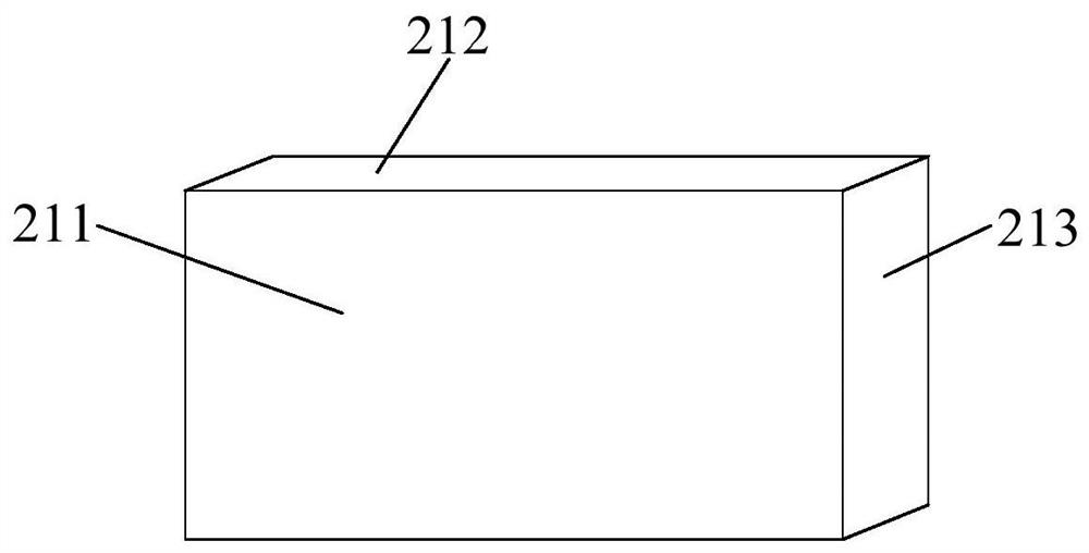 Separation device for centimillimeter particles in flue gas