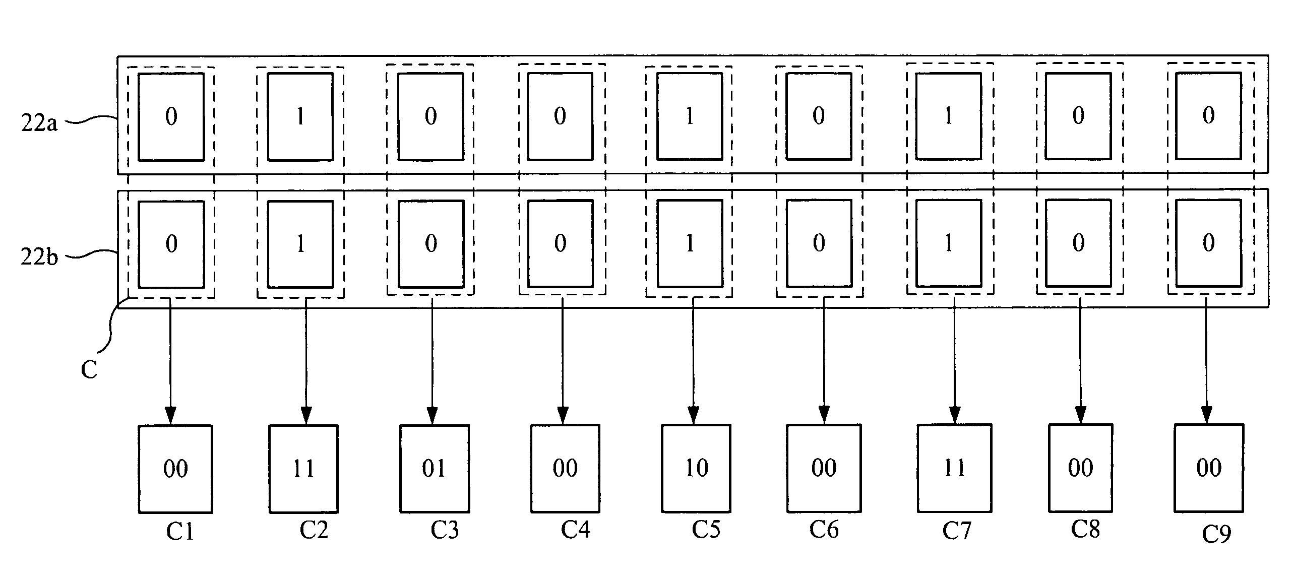 Storage device using a multi-level flash memory as a single flash memory and method for the same