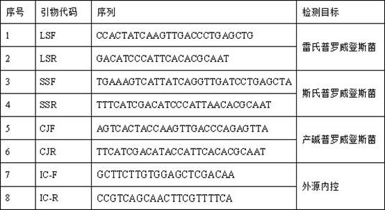 Nucleic acid reagent and digital PCR kit for detecting providencia