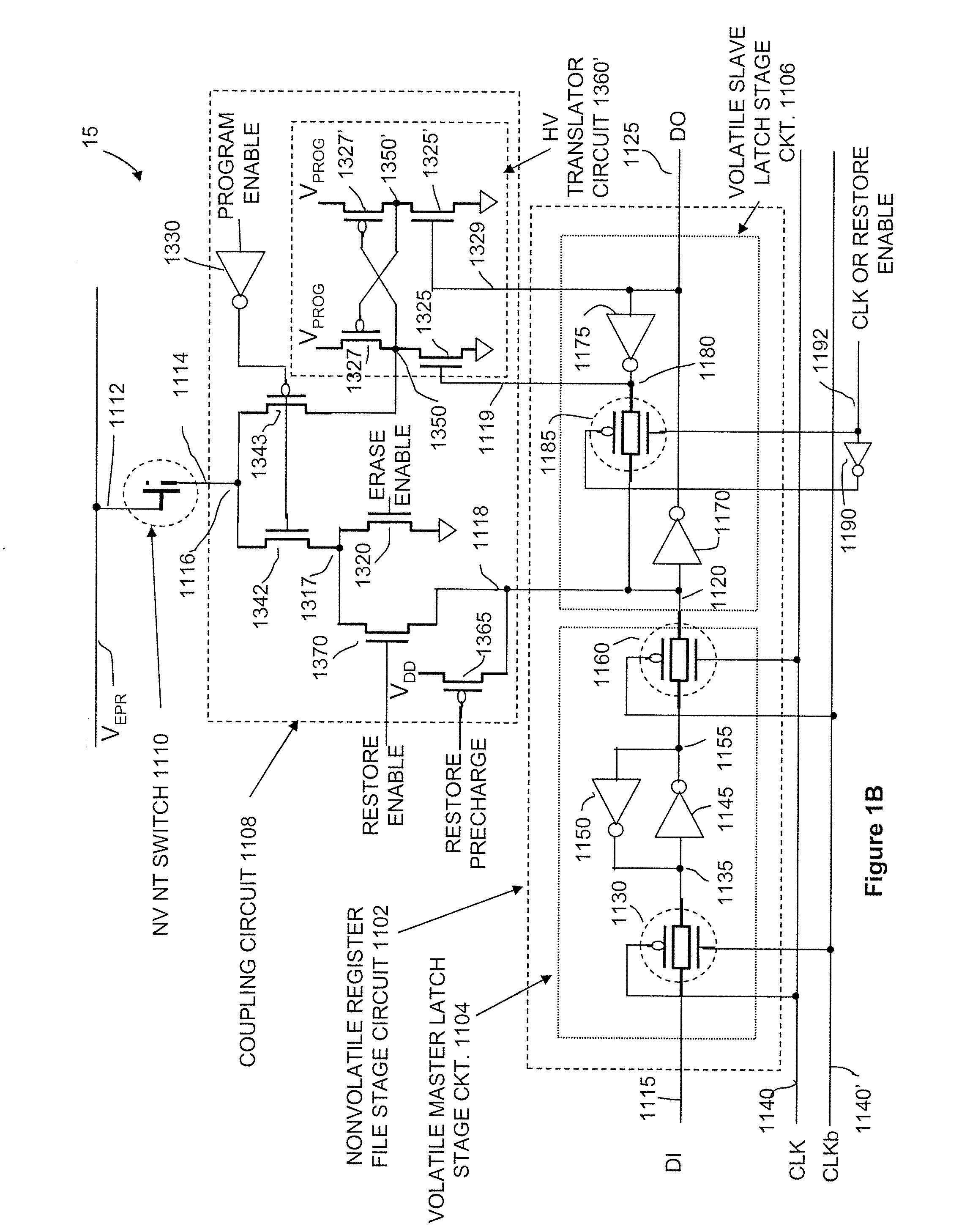 Latch circuits and operation circuits having scalable nonvolatile nanotube switches as electronic fuse replacement elements