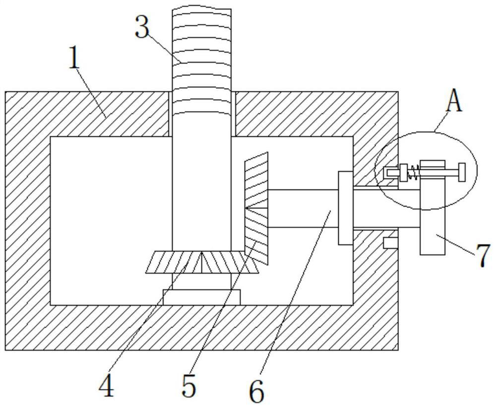 Laser repairing device for fatigue cracks of mold