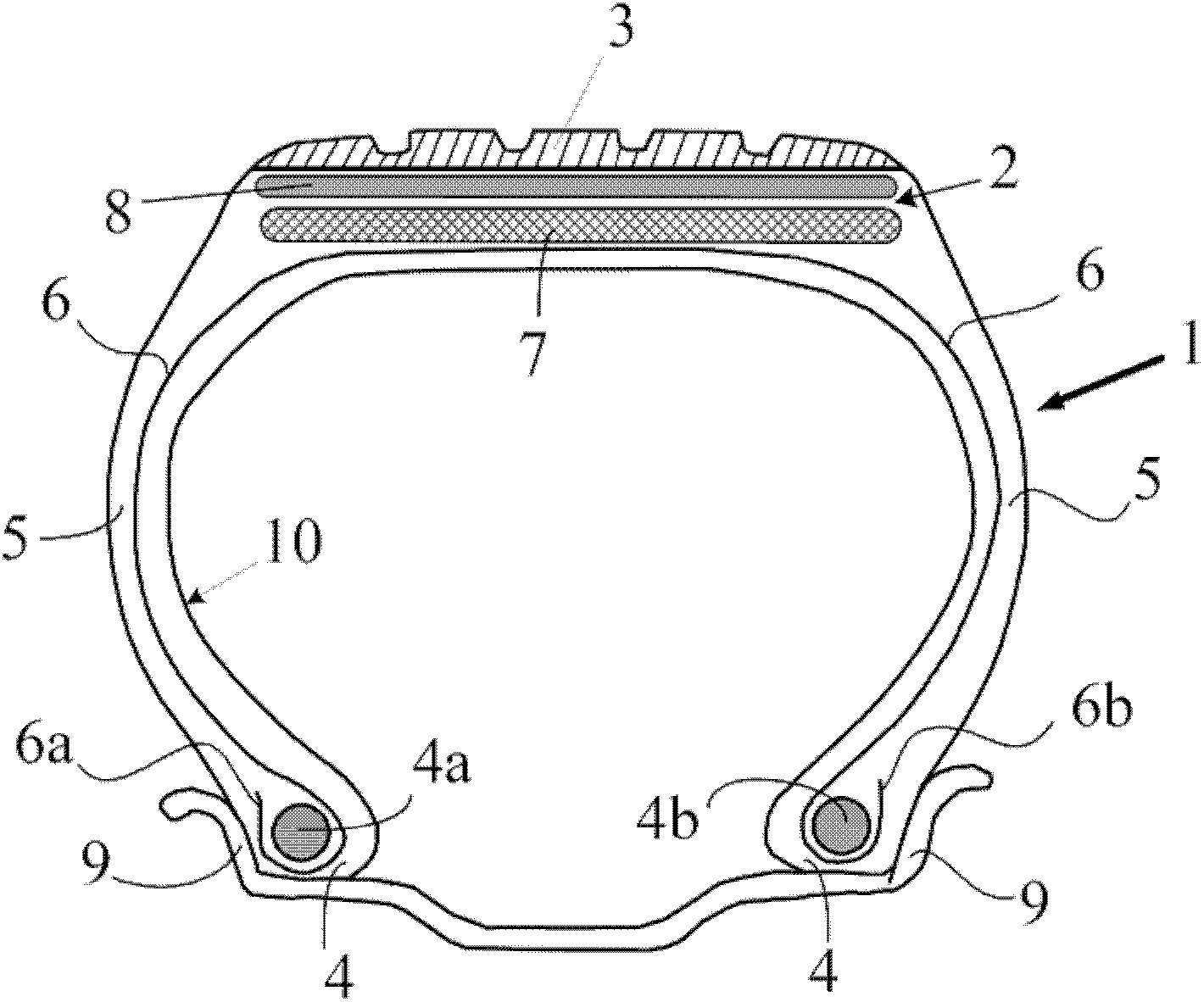 Rubber composition and tyre using said composition