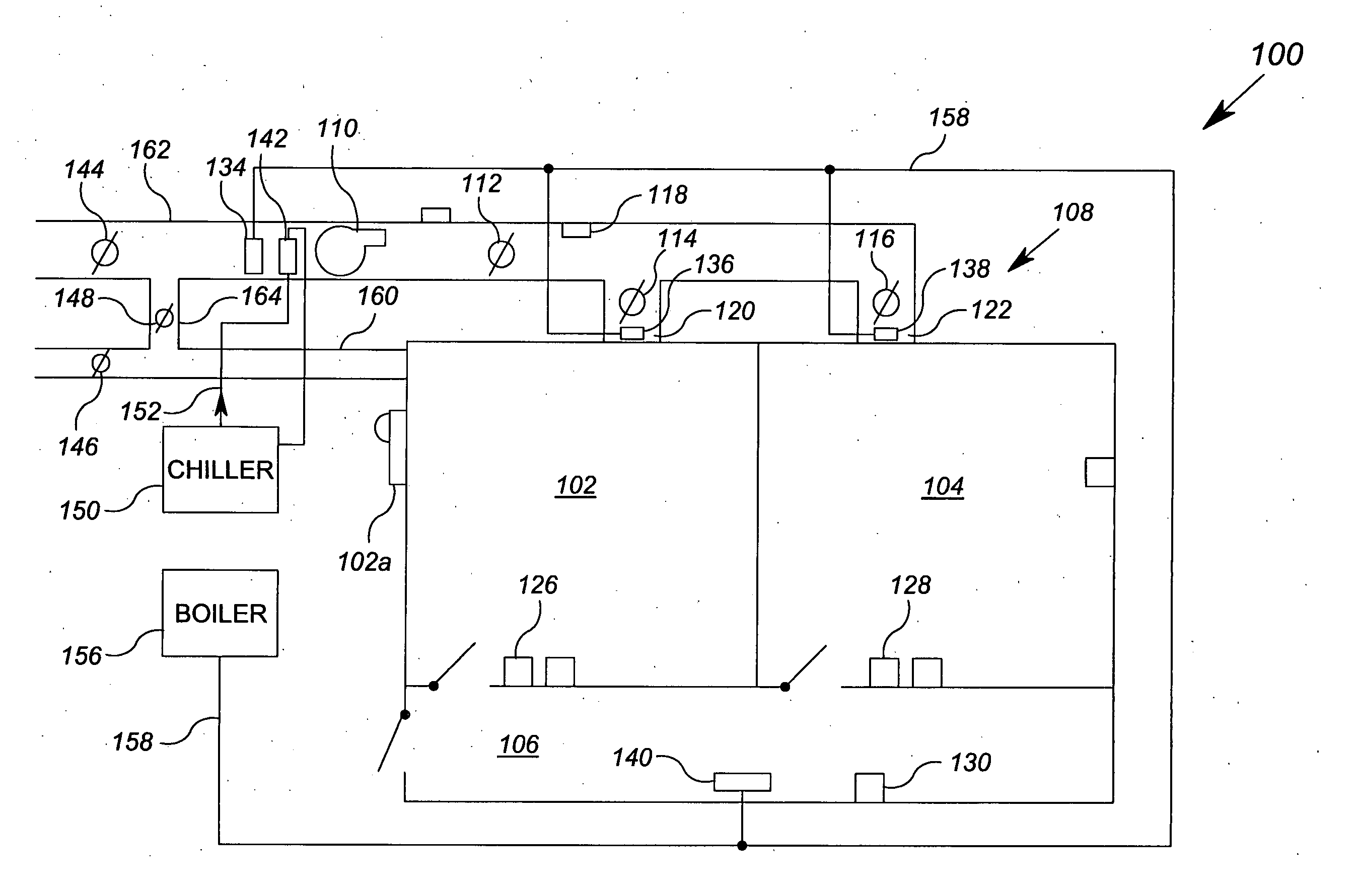 Method and apparatus for representing a building system enabling facility viewing for maintenance purposes