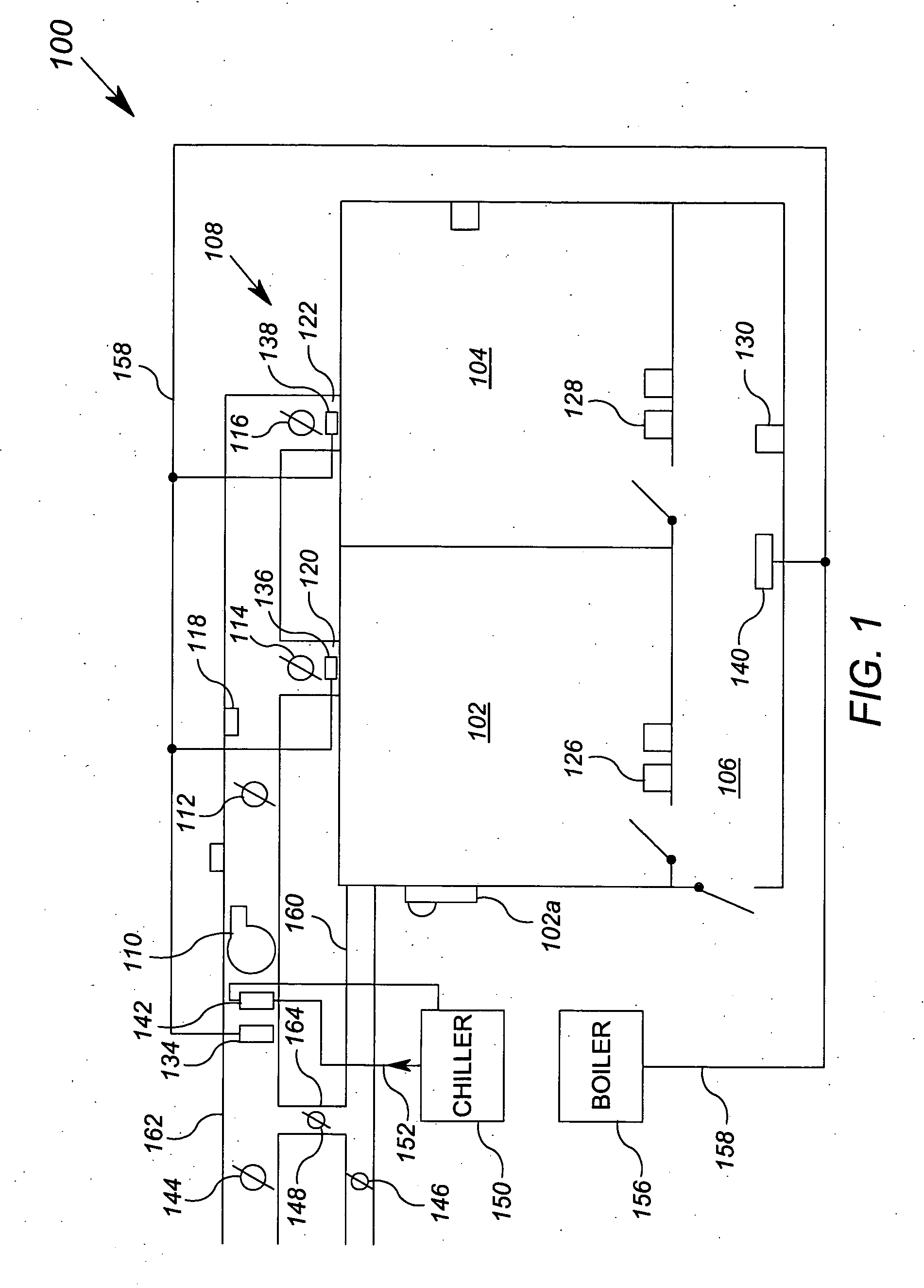 Method and apparatus for representing a building system enabling facility viewing for maintenance purposes