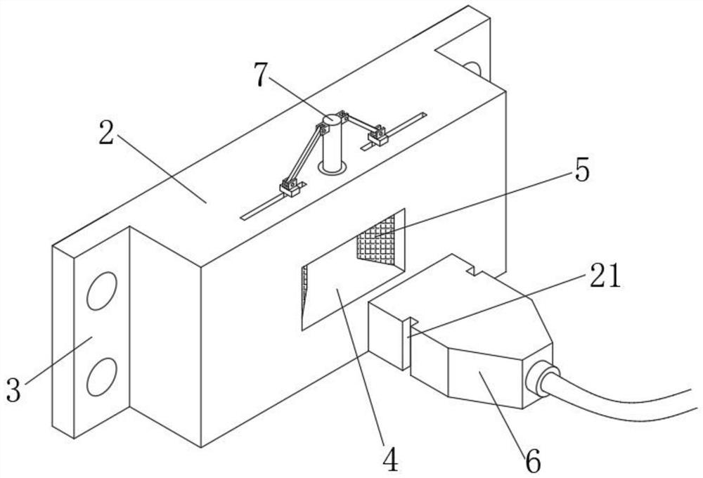 Protection device for computer power interface