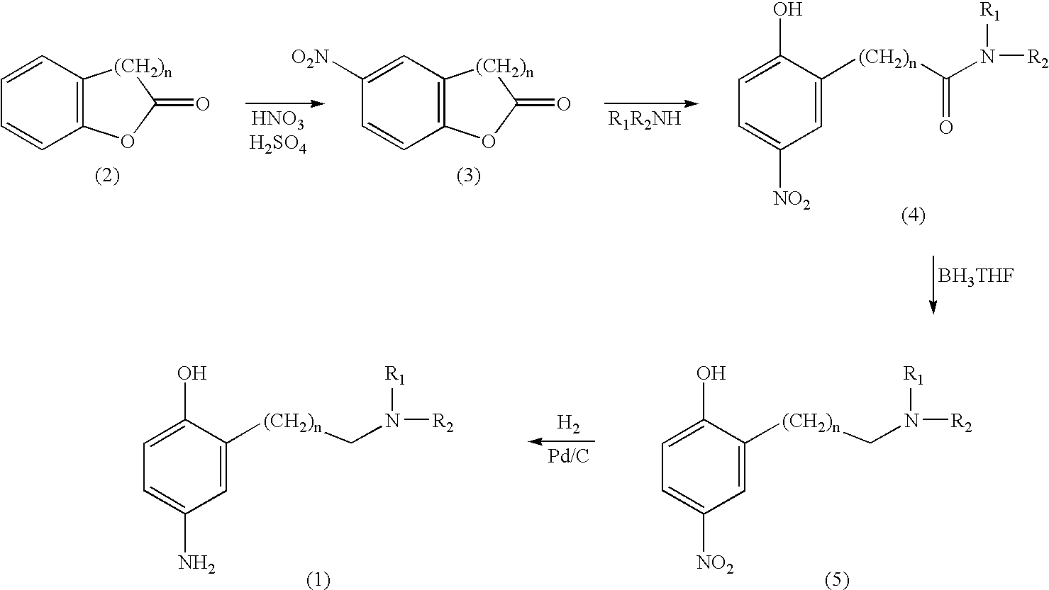 Primary intermediates for oxidative coloration of hair