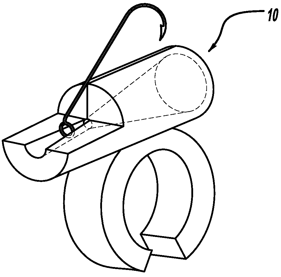 Flyhook threader and tying apparatus