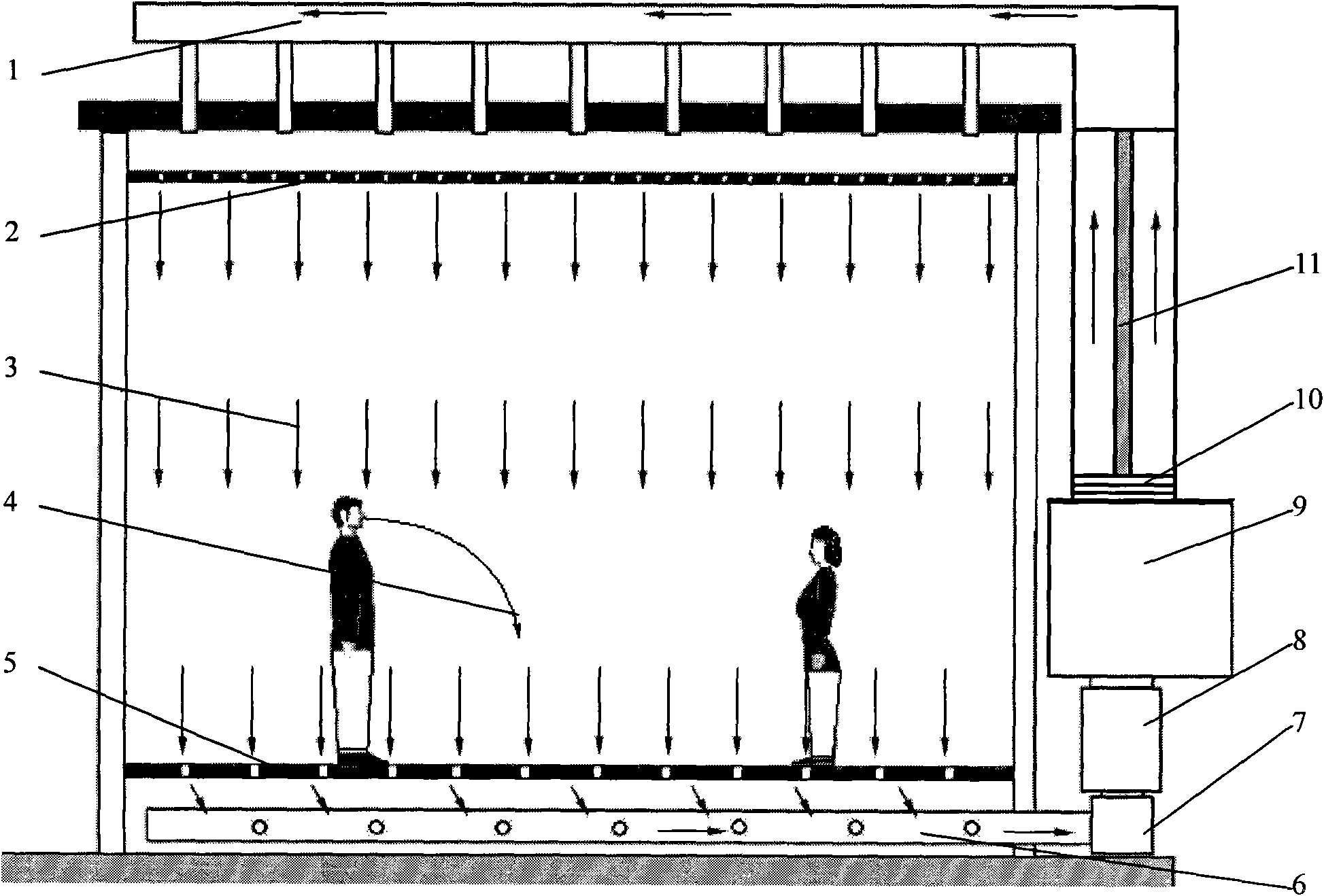 protective-system-and-method-for-harmful-substances-in-large-space