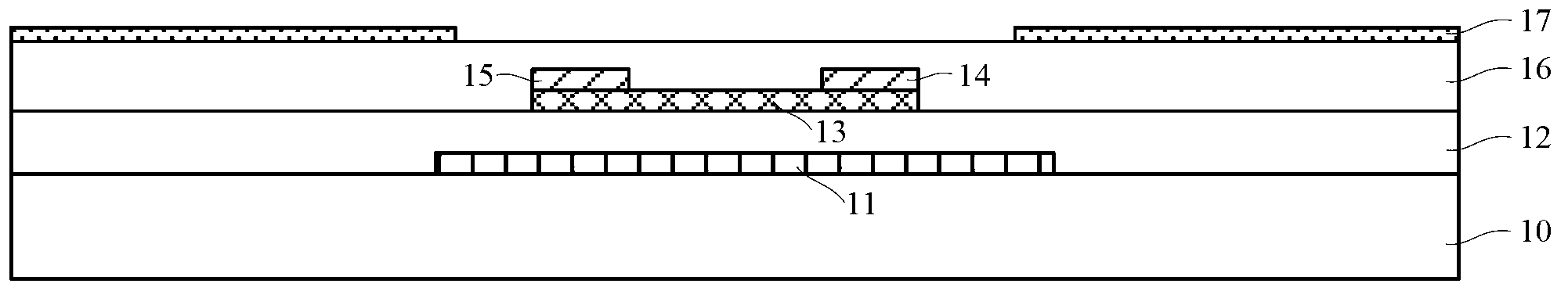 Array base plate, manufacturing method thereof and liquid crystal display device