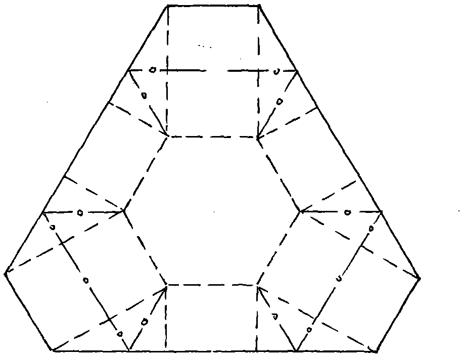 regular hexagonal carton
