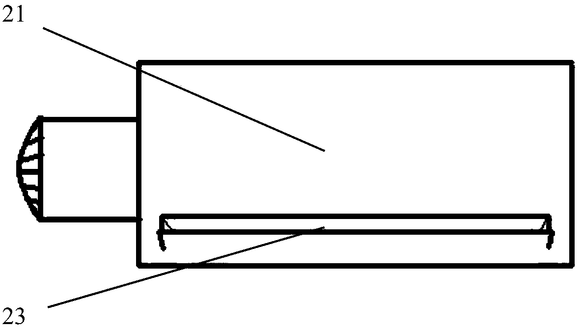 A configuration device for specific moisture content of soil samples