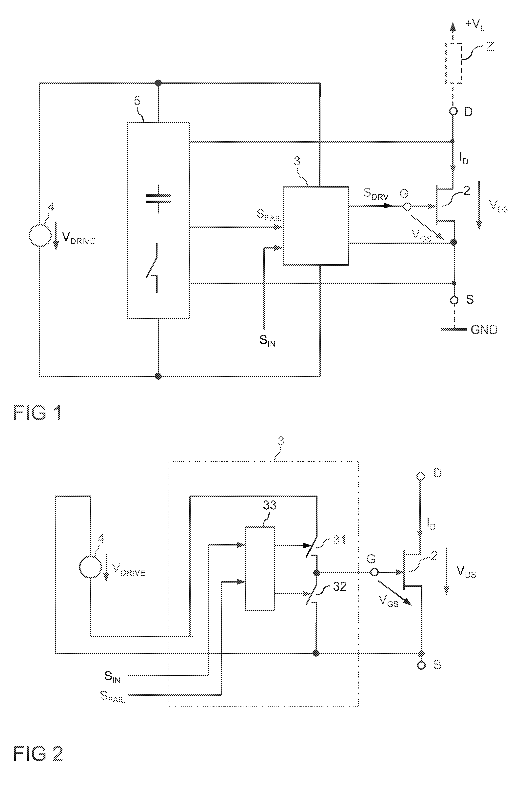 Electronic Circuit with an Electronic Switch and a Monitoring Circuit