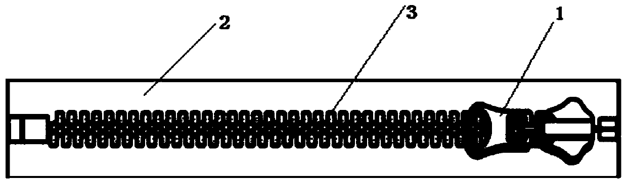 Zipper tooth, preparation method and zipper with same