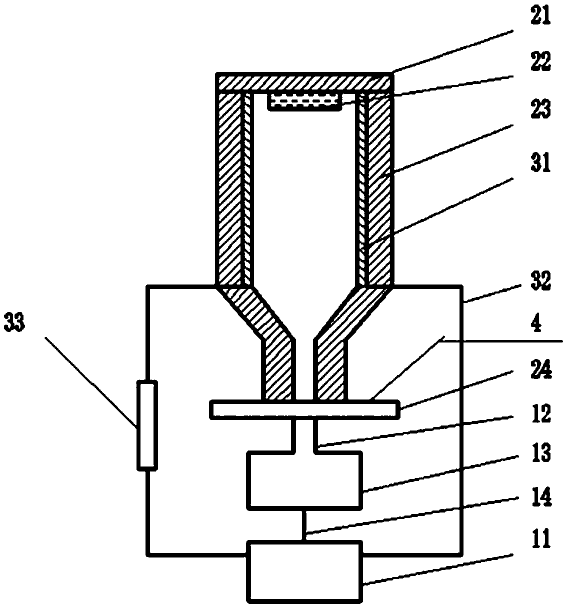 Powder feeder capable of drying and preheating powder based on laser additive manufacturing and powder feeding method