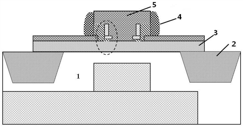 Self-aligned silicon germanium hbt device monitors the structure and process method of silicon germanium base region doping