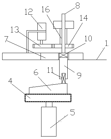 Middle school electrostatic dust removing and yarn winding demonstration device