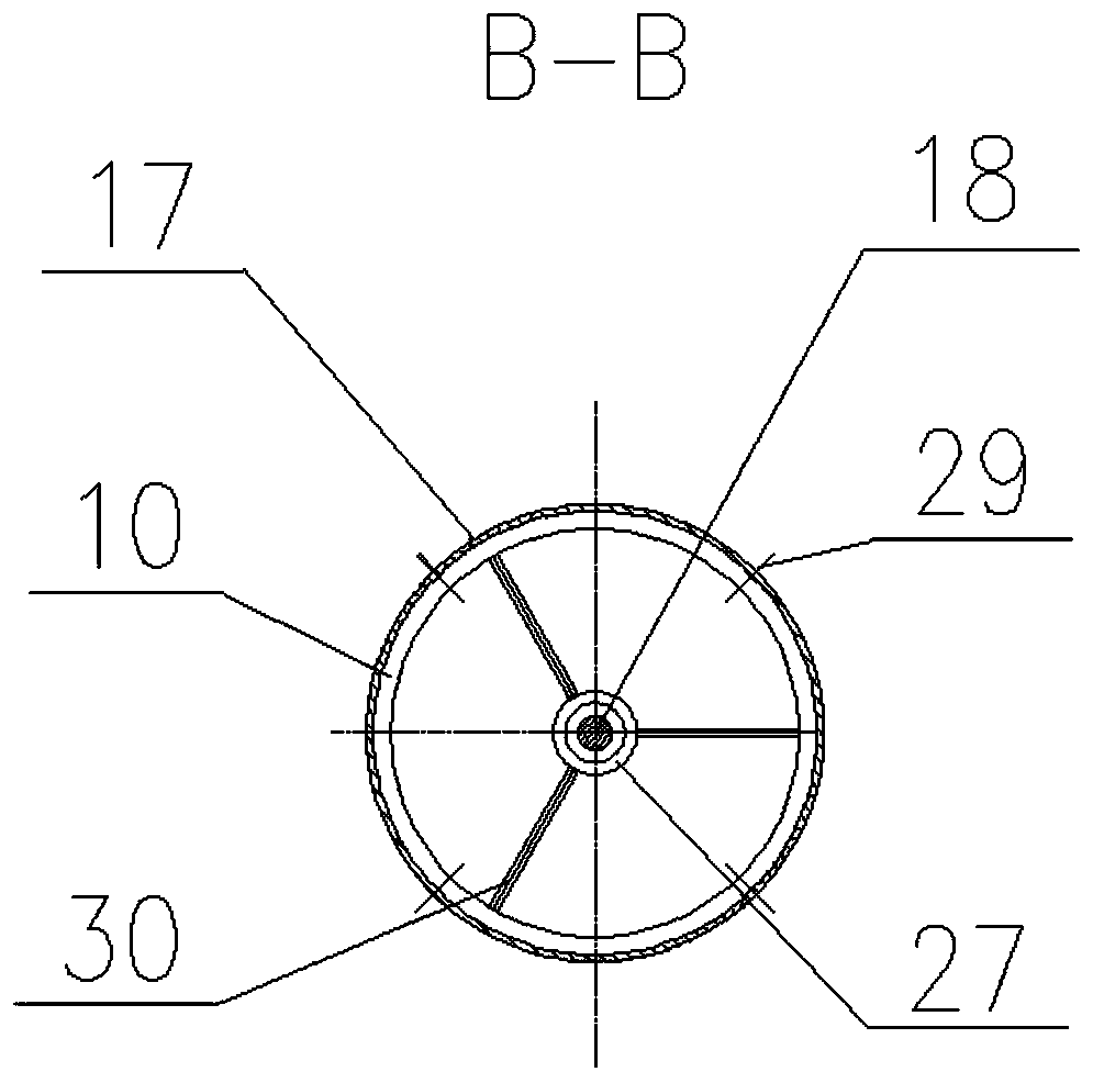 A pressure regulating device for a heating system