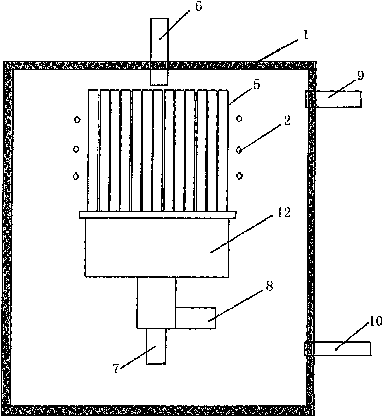 Polysilicon purification method and crucible and purification device used for polysilicon purification