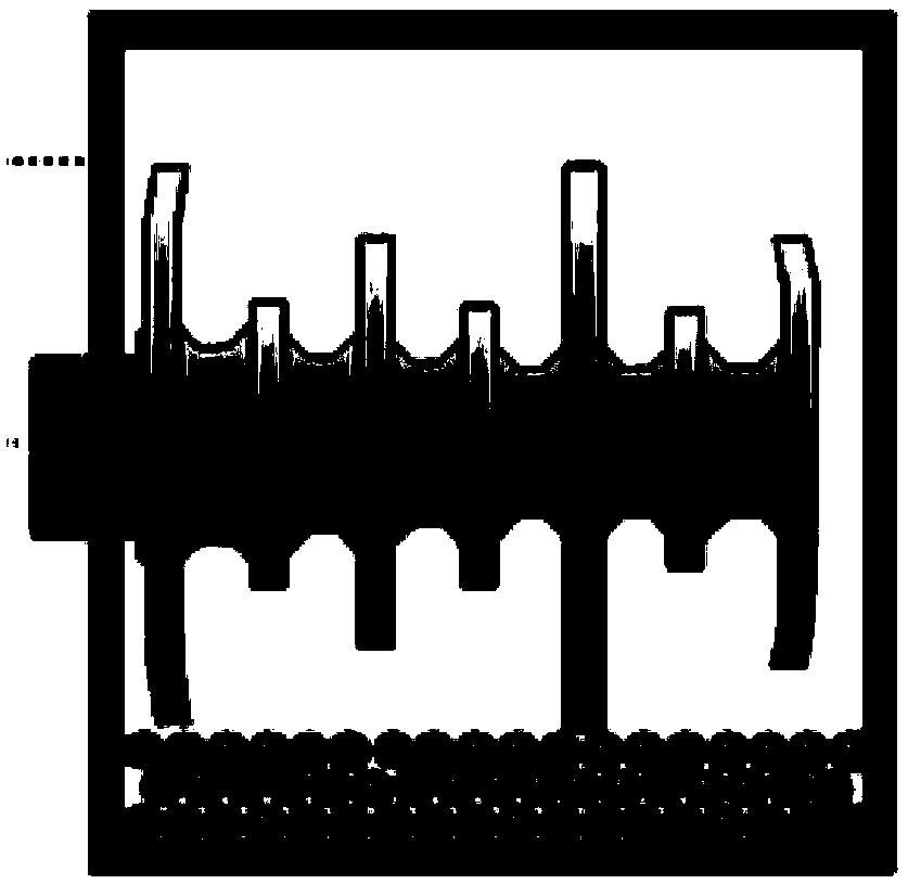 A grinding chemical machinery system for shuttle-shaped paddles