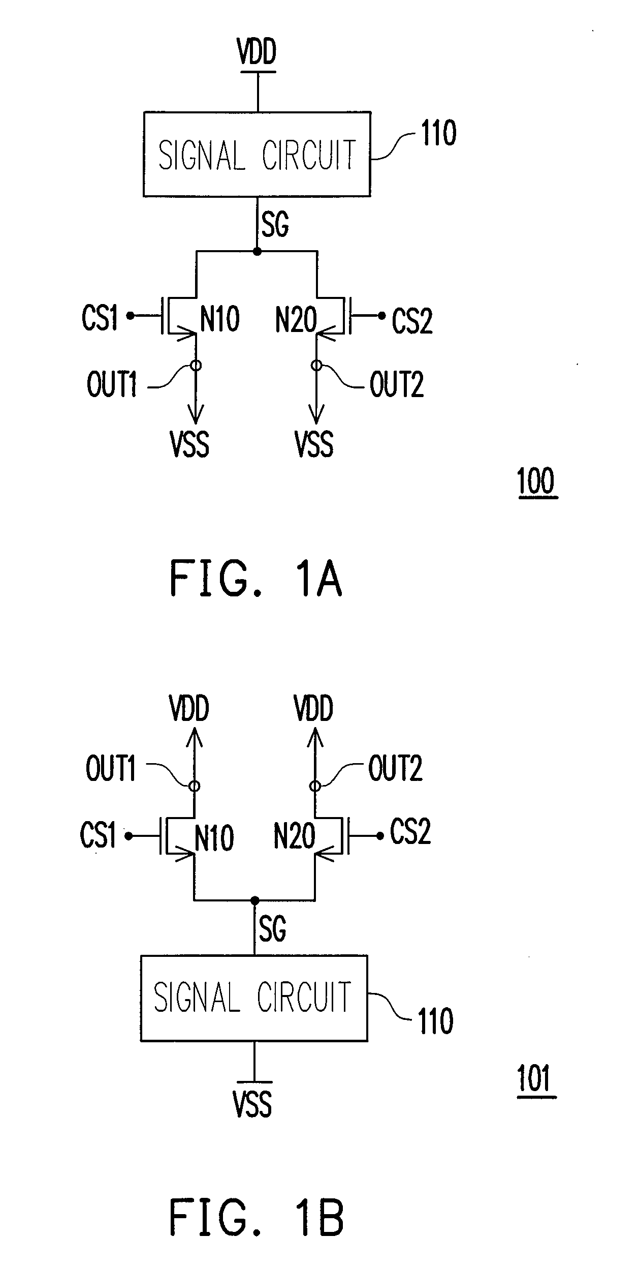 Switching system capable of reducing noise of output signal