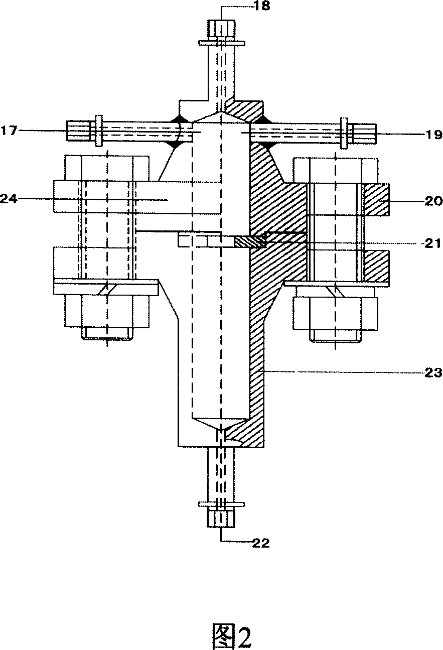 System for preparing micro particles with hydraulic cavitation reinforcing supercritical auxiliary atomizing and its method