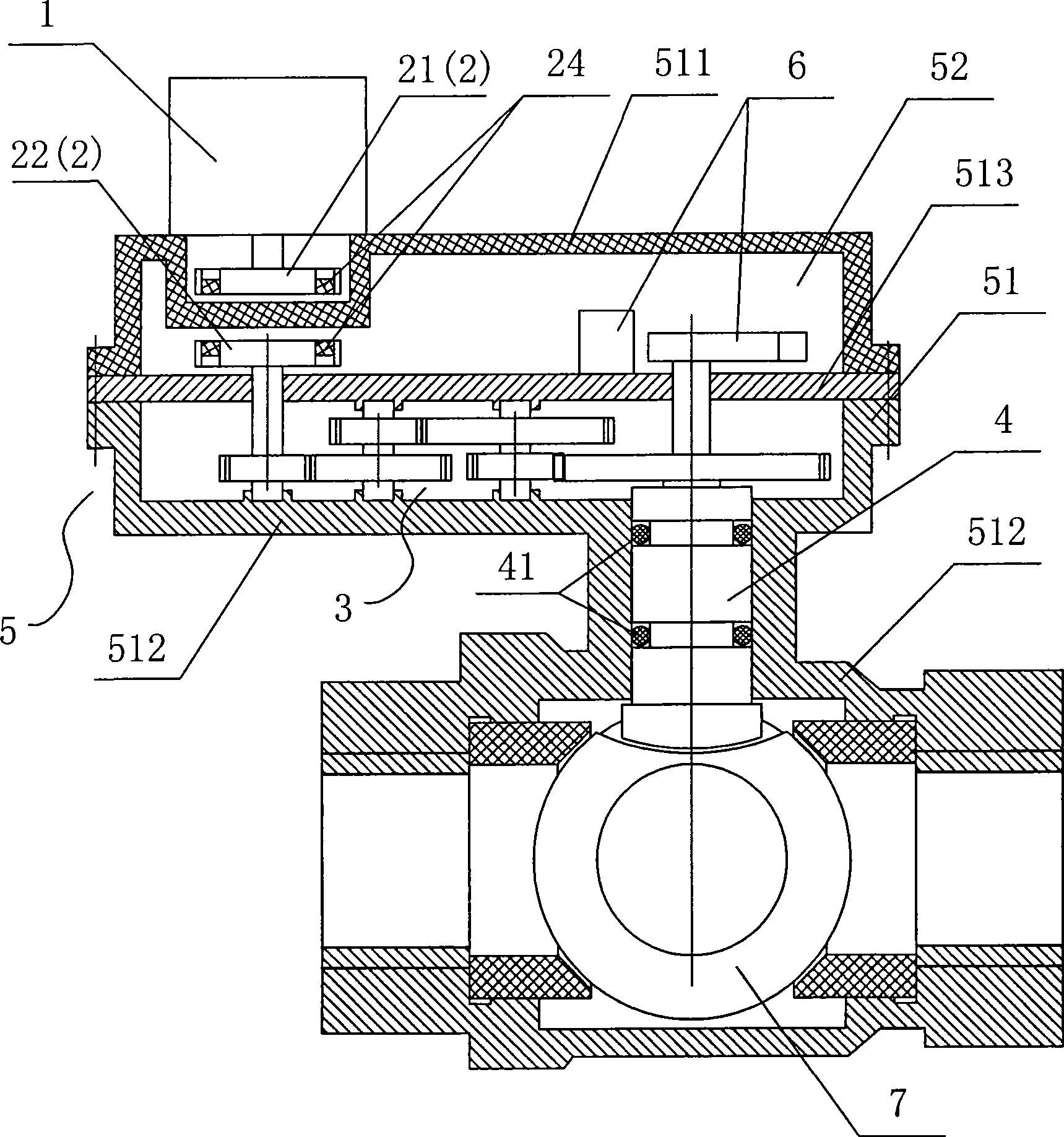 Isolation type magnetic drive leak-proof apparatus for driving valve