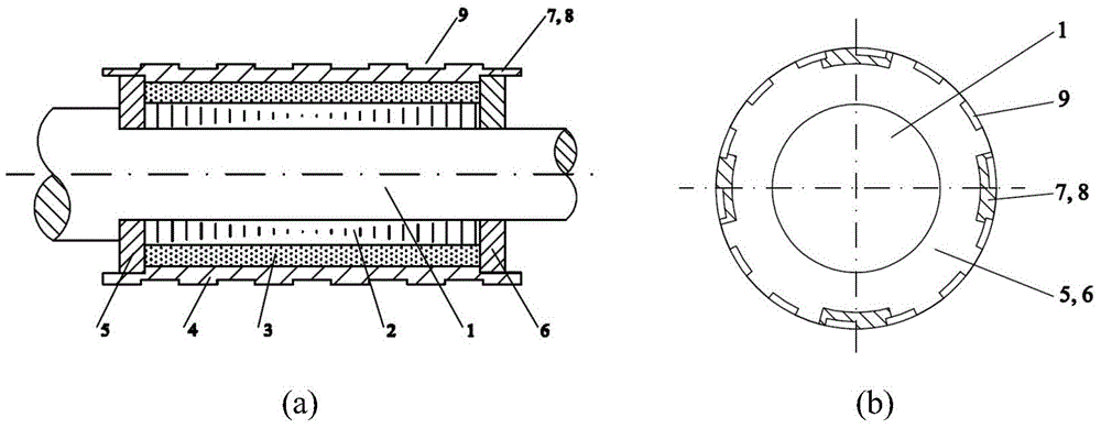 Rotor structure of surface-mounted high-speed permanent magnet motor