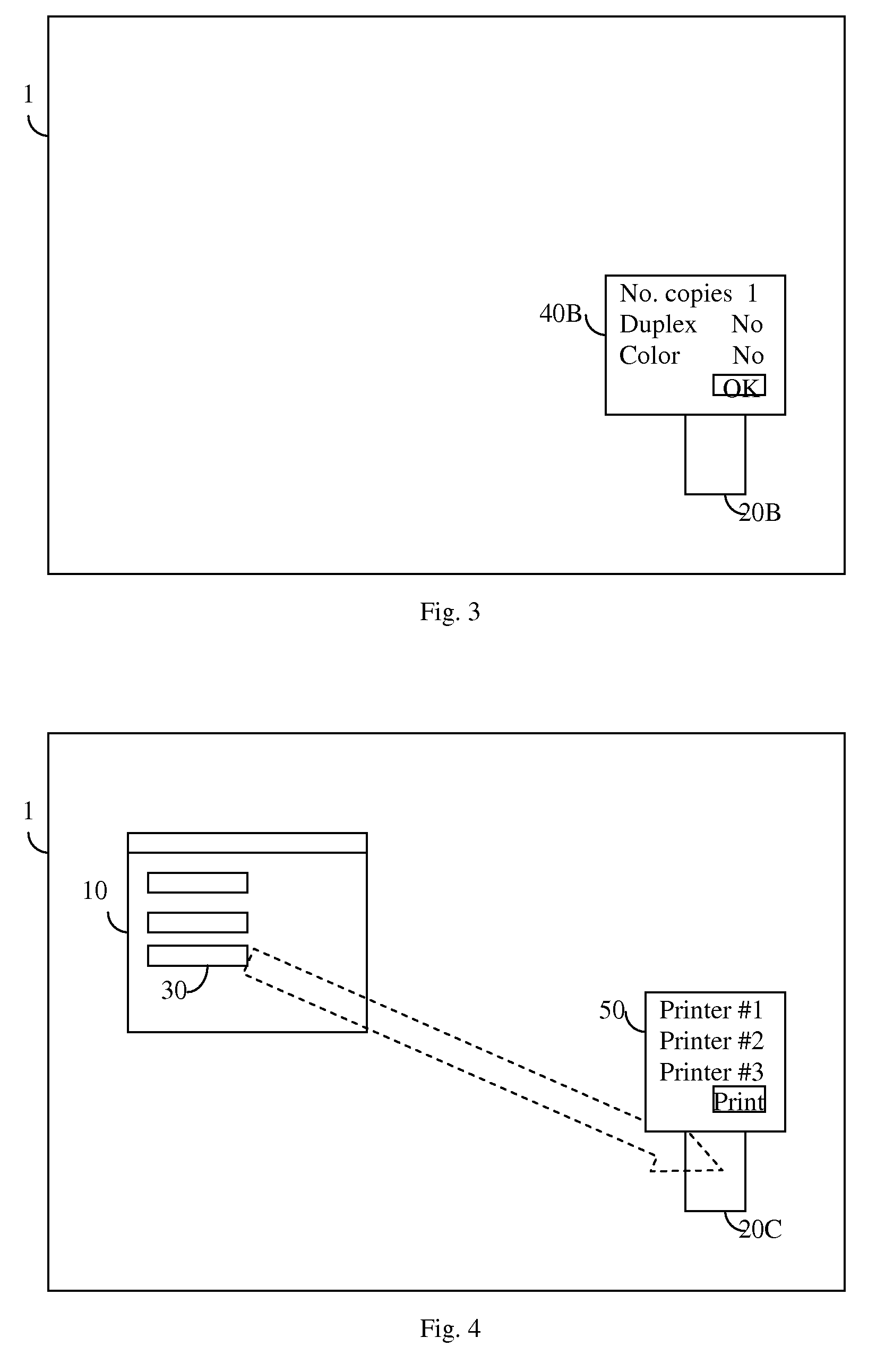 Drag-and-drop printing method with enhanced functions