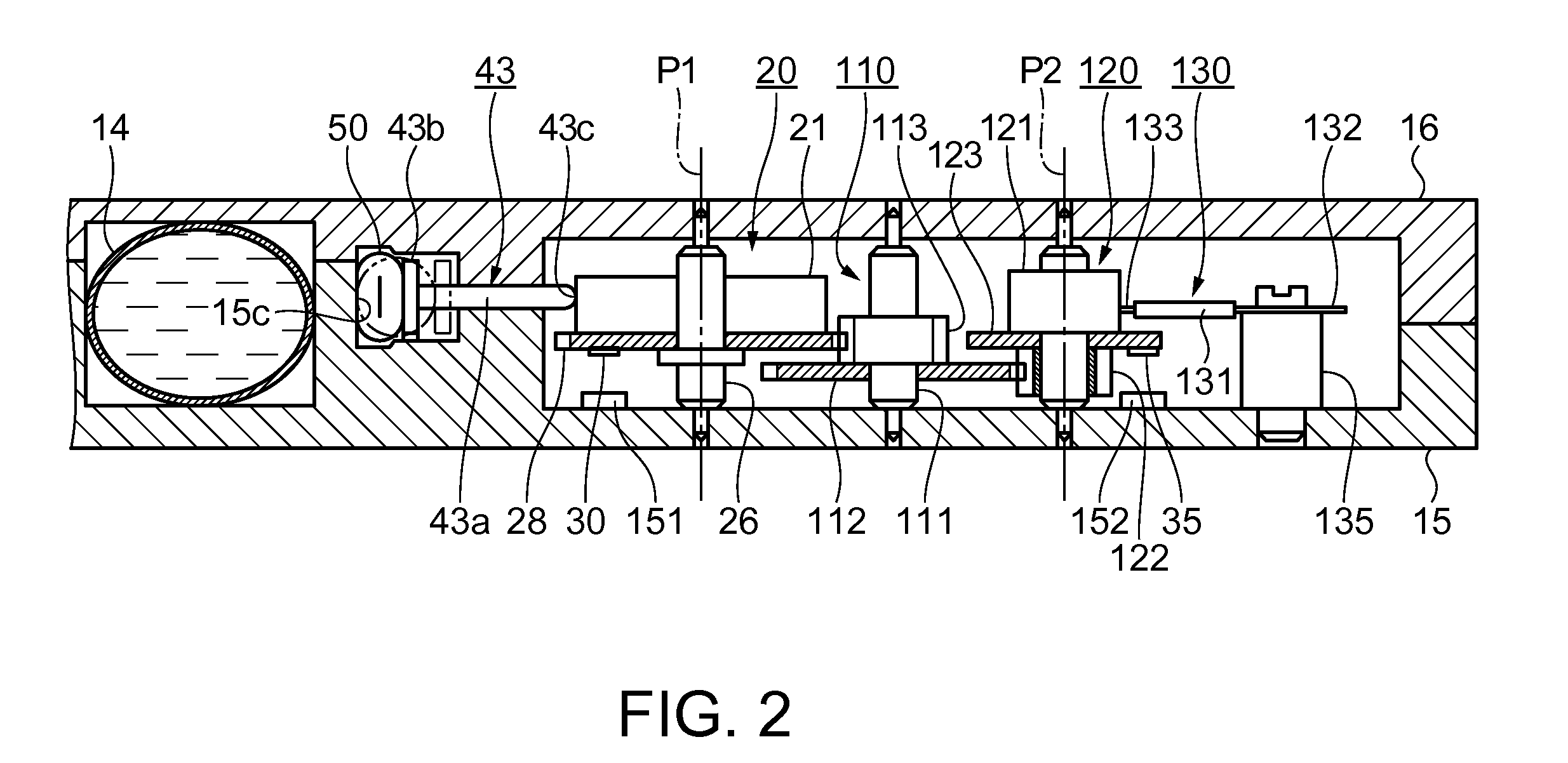 Fluid conveying device and driving method for fluid conveying device