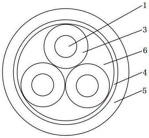 a high voltage cable