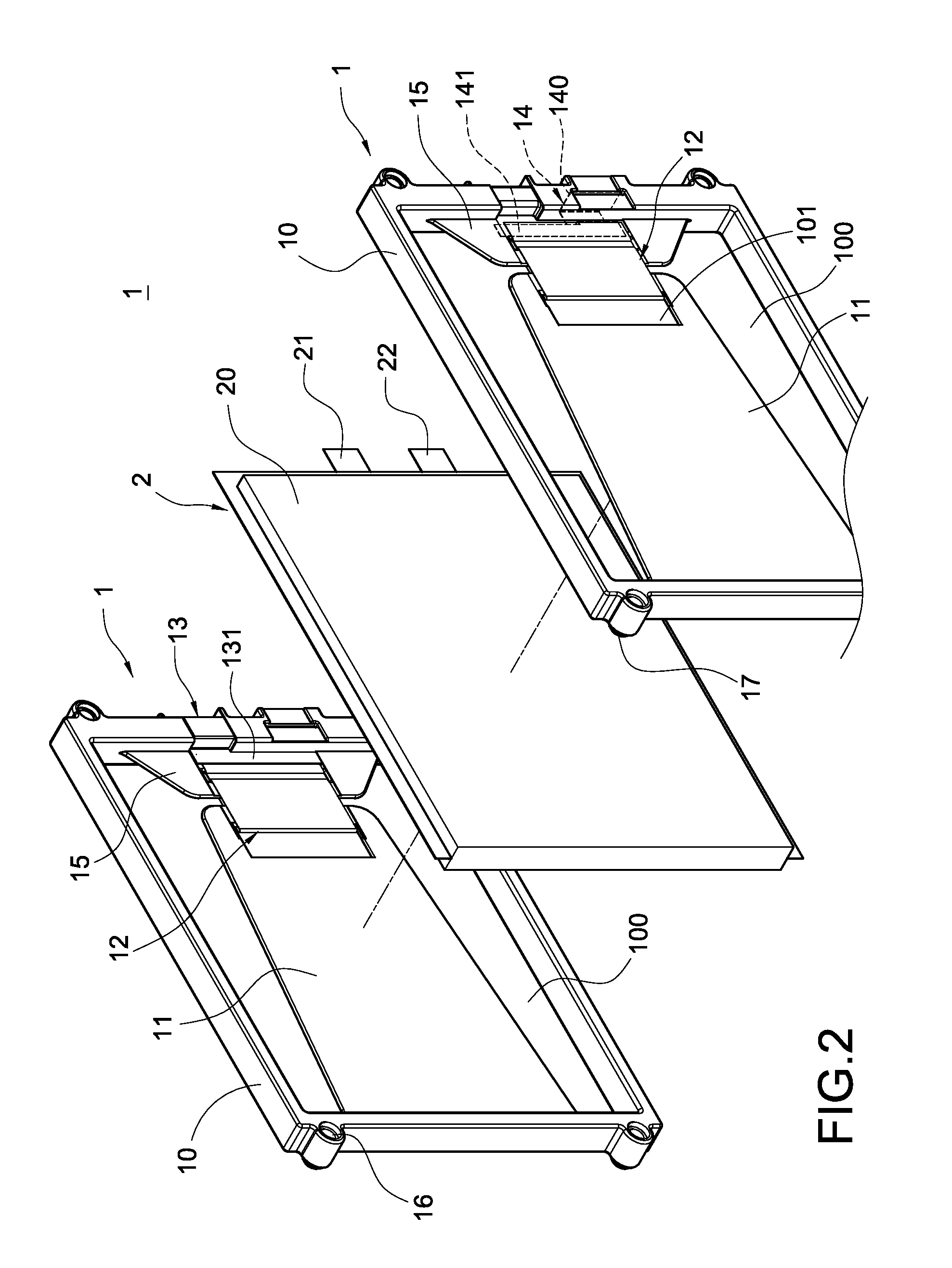 Automatic battery-overcharge power disconnection device and battery using the same