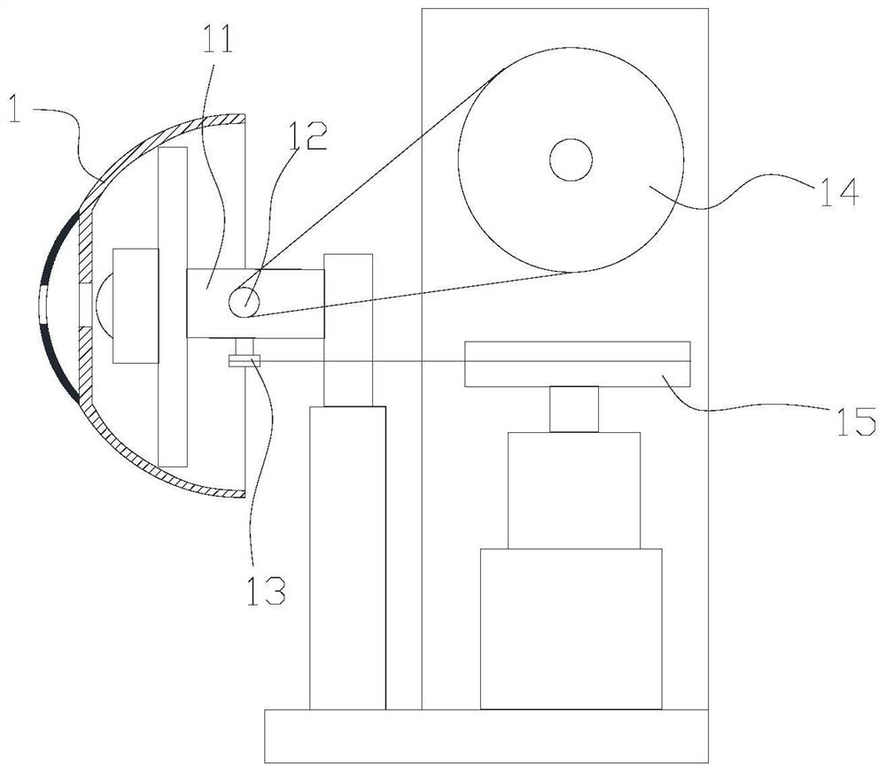 Artificial eye simulation device suitable for infant eyeball movement detection